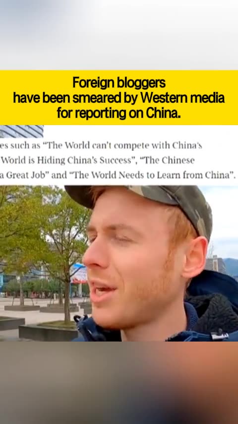 Foreign bloggers have been smeared by Western media for reporting on China