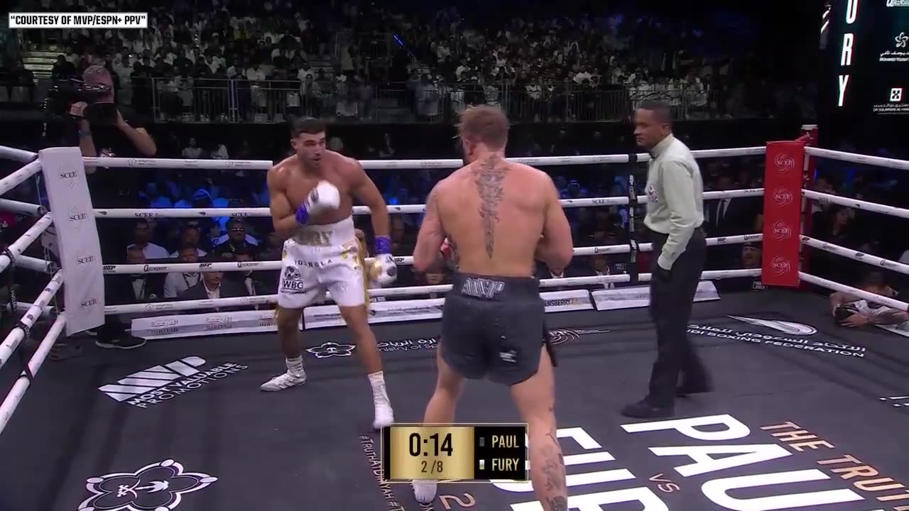 Jake Paul vs. Tommy Fury _ Highlights