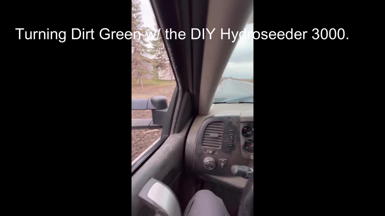 DIY Hydroseeder-Operating Instructions