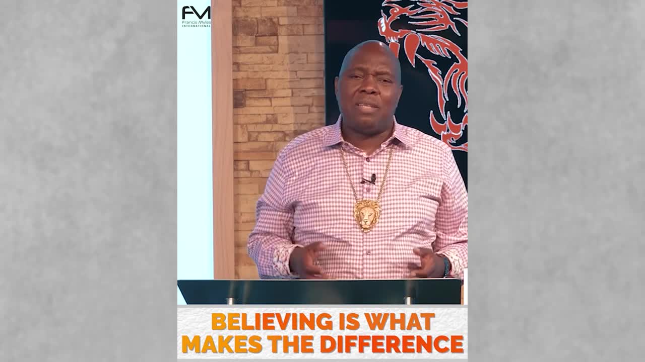 Choose Belief Over Worry