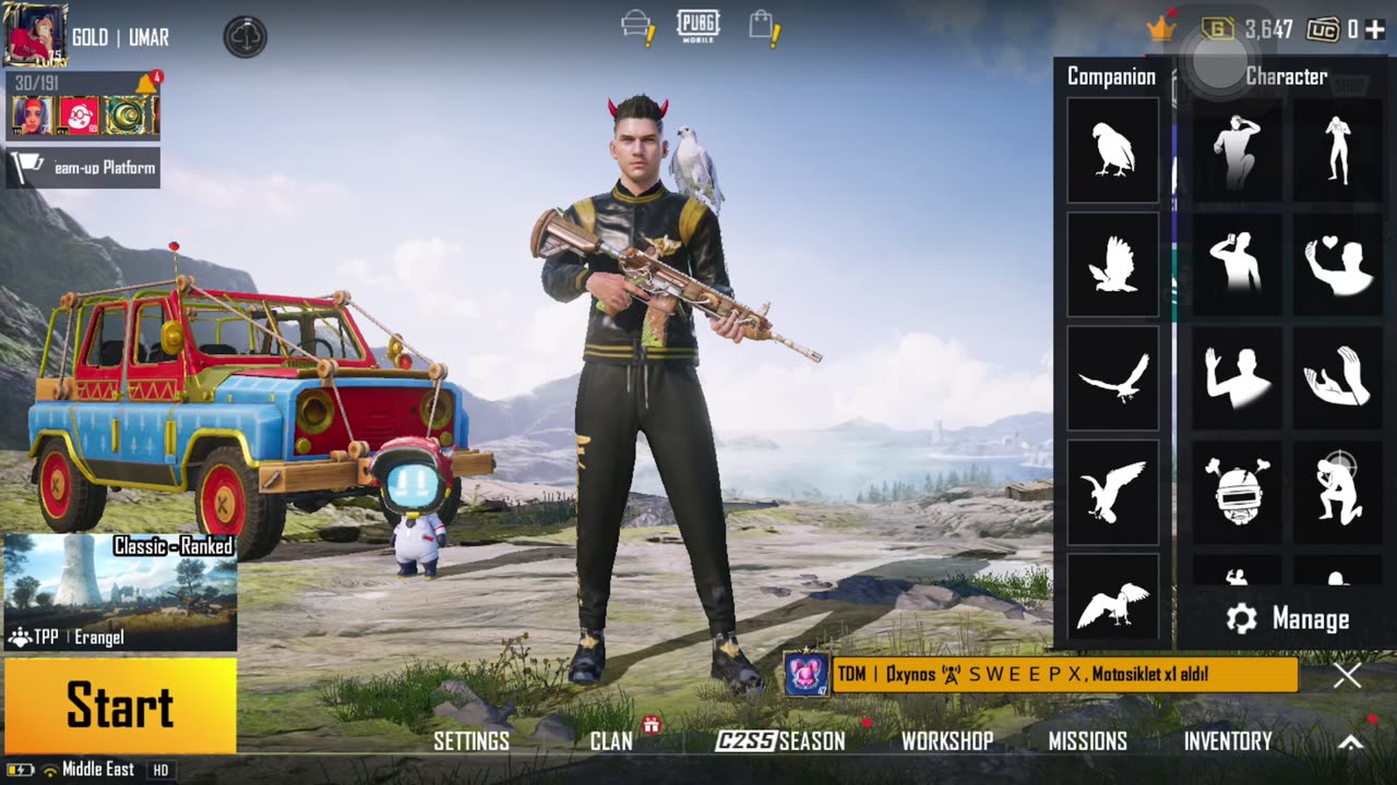 PUBG MOBILE LOBBY VIDEO