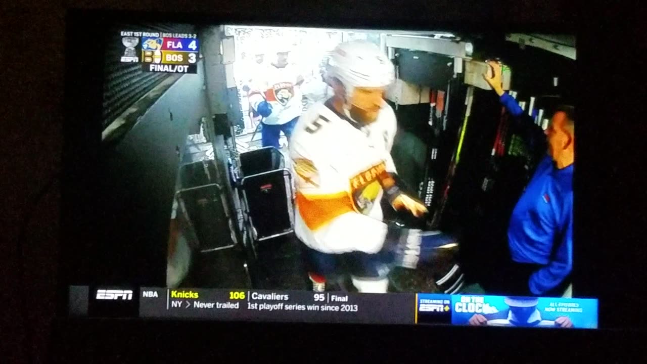 East 1st Round Game 5 - FLA vs BOS - Panthers Win in OT 4-3