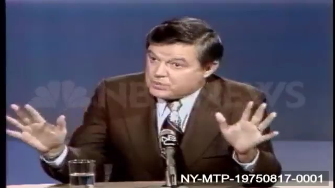 August 17, 1975: U.S. Senator Frank Church appeared on NBC's Meet the Press and issued a warning