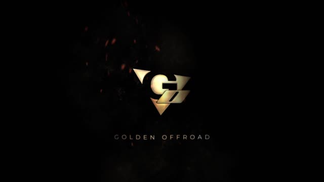 Golden Offroad Logo Drop