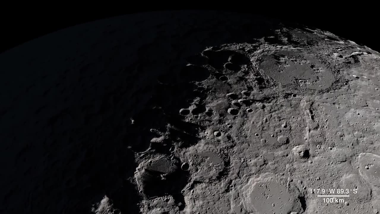 Tour of the Moon in 4K