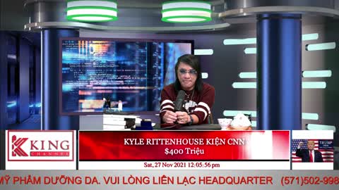 KYLE RITTENHOUSE KIỆN CNN $400 Triệu - 11/27/21 King Channel - Old2024 Channel