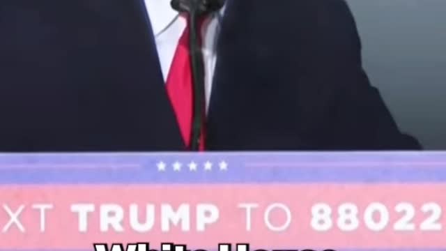 Trump tells rally that he's going to be making a big announcement from Mar-a-Lago!