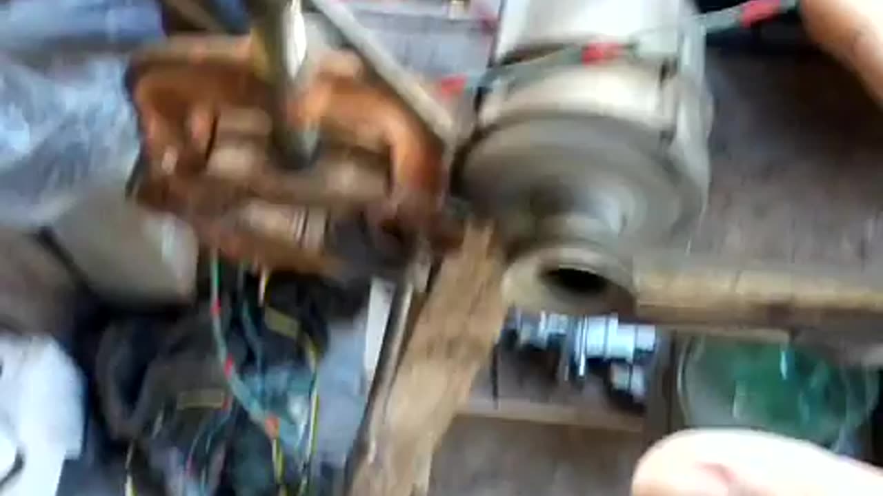 Teste de alternador na bancada com sucata, que você tem em casa. (2/2)