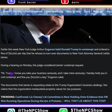 NY AG Subpoena's Docs That Don't Exist