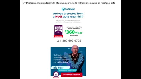 Outgoing Call To Alleged Carshield: (800) 697-9705, February 18, 2024