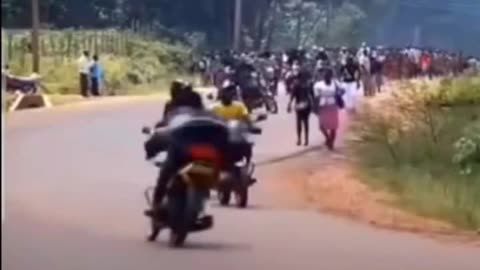 FATAL ACCIDENT! TWO MOTORCYCLISTS CRASH😱😱😱😱