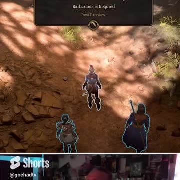 How I SCARED the Owlbear #baldursgate3 #baldur #bg3 #gaming #baldursgate #owlbear #shorts #short