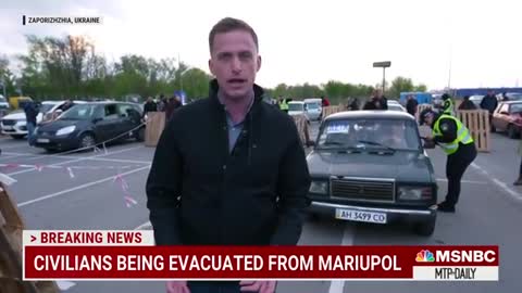 Mariupol Evacuation: Some Civilians In Cars With White Flags Signaling 'Don't Shoot'