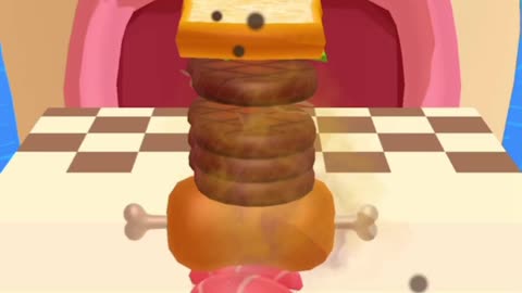 Sandwich Runner 🍖 walkthrough All Level Gameplay | Android IOS |