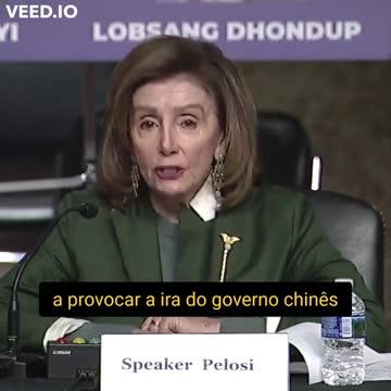 Nancy Pelosi - Aviso de Perigo a Atletas Olímpicos Americanos