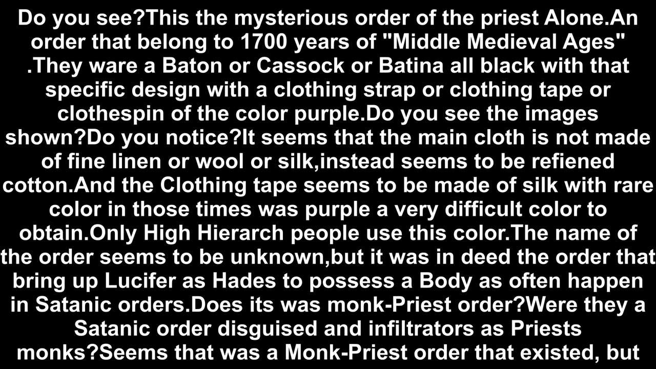 103.The "Mysterious" "Alone" Order