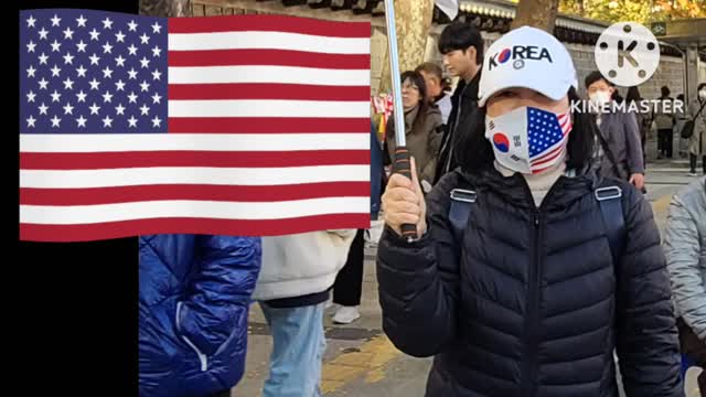 #GodBlessAmerica#ForTheWorld#FreedomRally#FightForFreedom#NeverKoreanWarEndDeclaration#NoCommunism