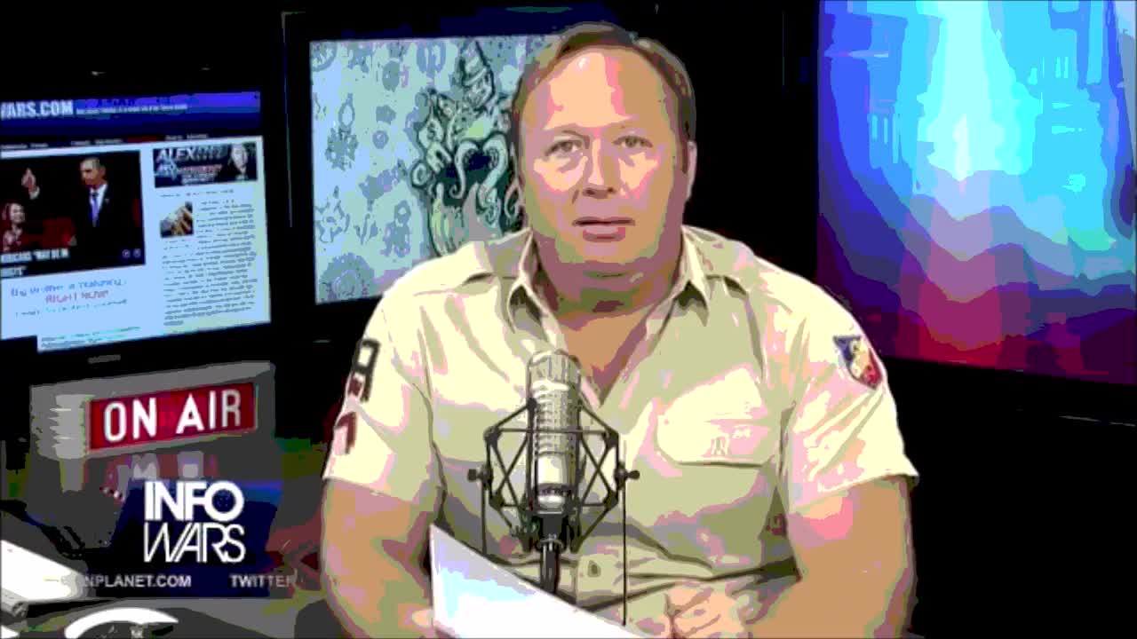 Alex Jones Talks about Happy Movies But its Lofi