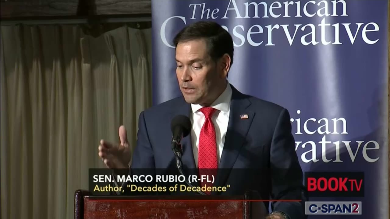 Senator Rubio Joins Sohrab Ahmari for a Conversation on the Rise of Elites