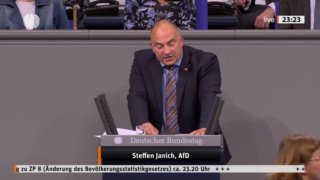 Steffen Janich Rede vom 15.06.2023 - Änderung des Bevölkerungsstatistikgesetzes