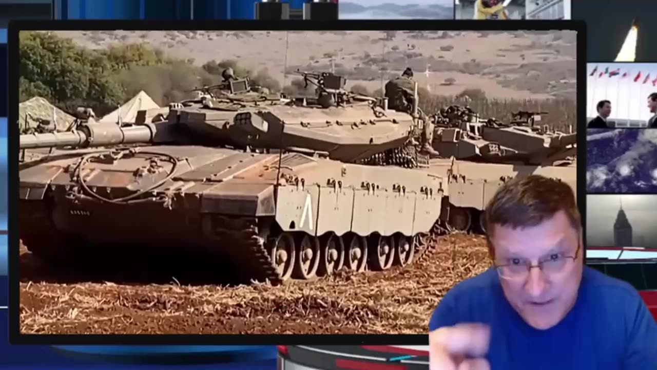 Scott Ritter: Israel lost too many main battle tanks by Ham*s & Hezbollah, China'll join & they DONE