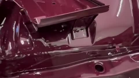 Automobile body painting