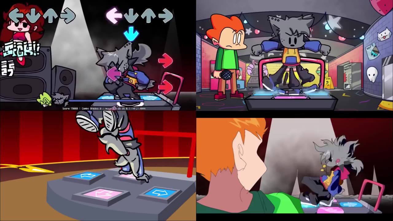 🎶Friday Night Funkin' [FNF VIDEO & ANIMATION] ANIMAL BUT EVERY TURN A NEW CHARACTER SINGS IT
