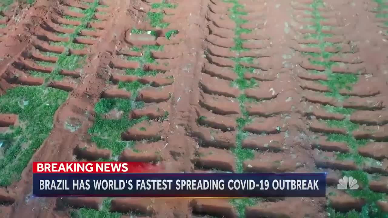 Brazil’s Coronavirus Outbreak Grows Amid Government Tension | NBC Nightly News