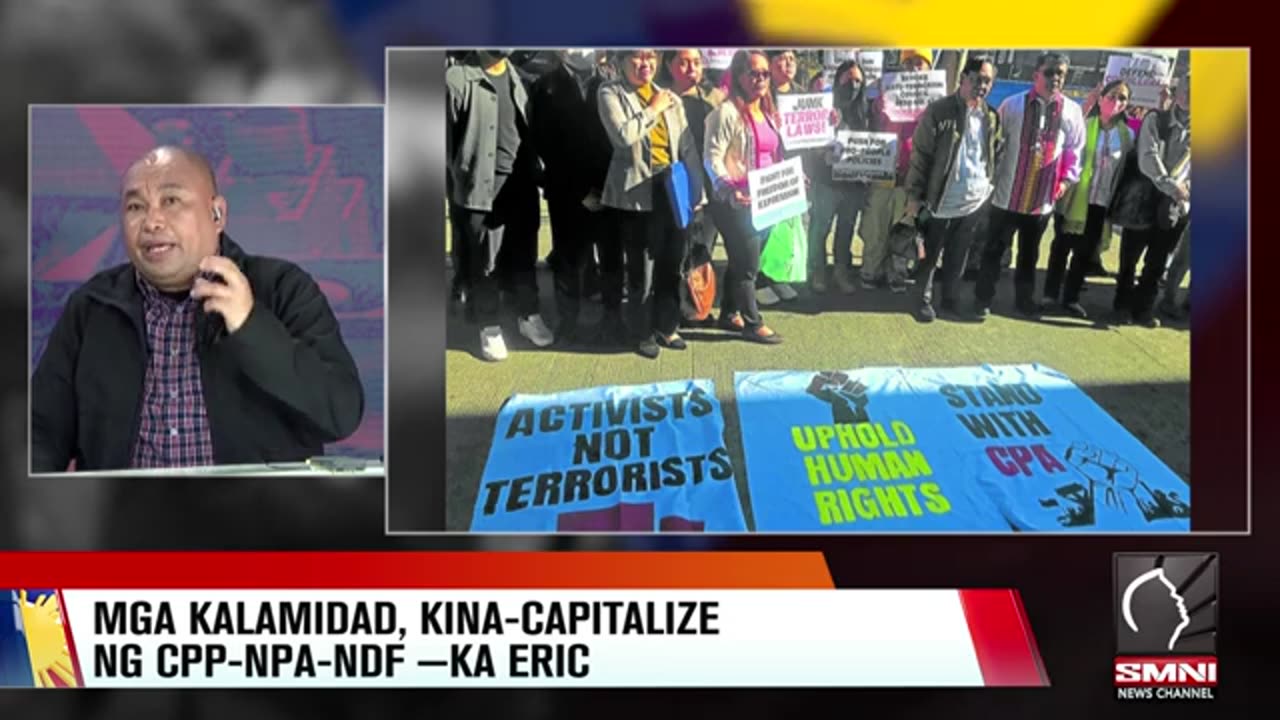 Mga kalamidad, kina-capitalize ng C-P-P-N-P-A-N-D-F —Ka Eric