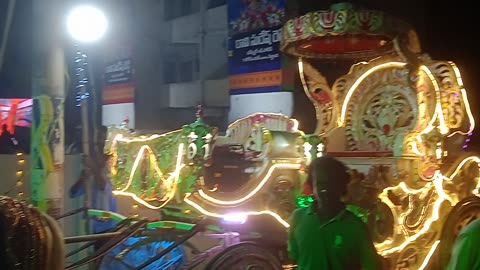 1 Town Police Station Vijayawada DASAMI celebrations