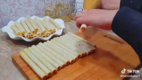 Chicken filled sticks