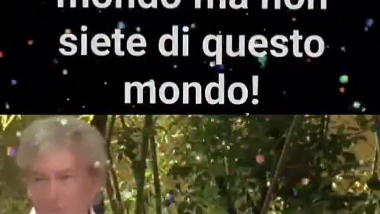 Il nostro vero Essere é intangibile, immortale .Ognuno recita la sua parte