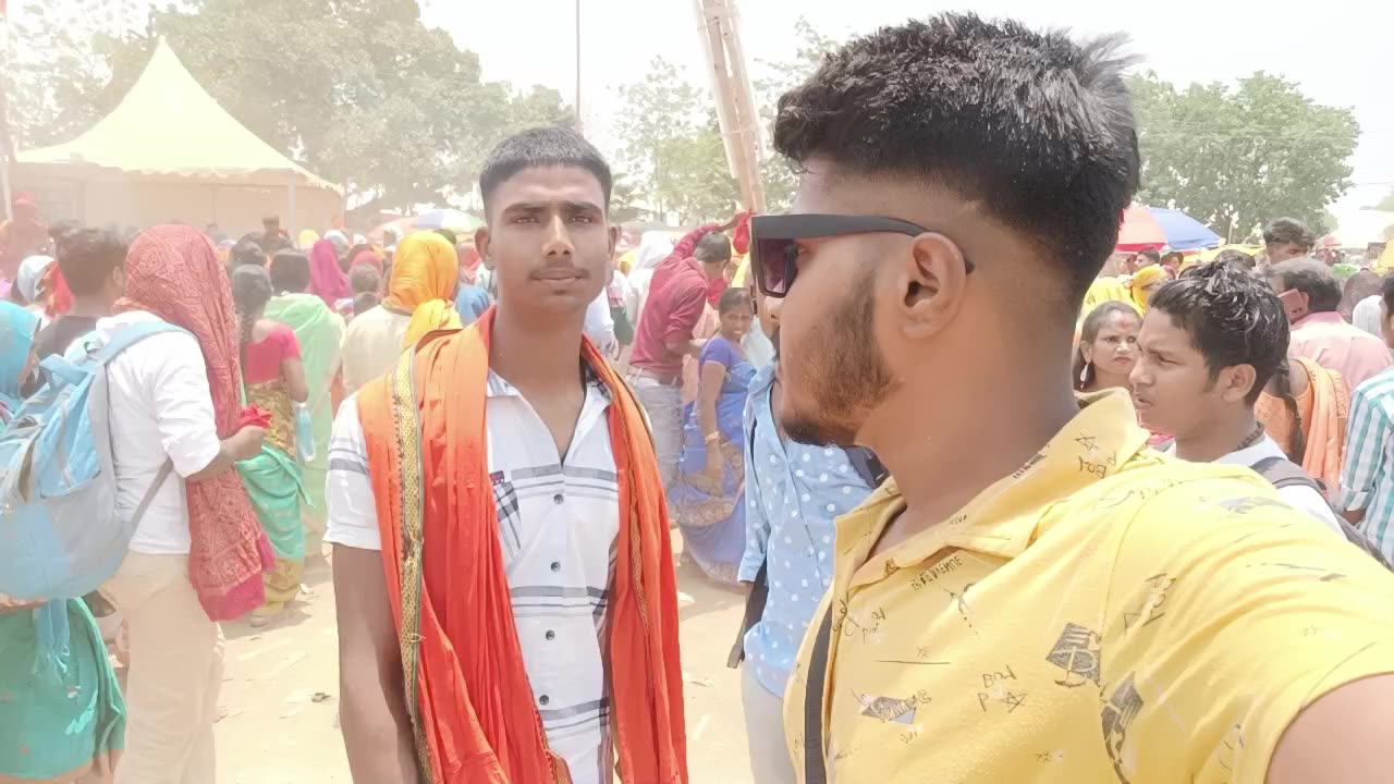 Waiting for our guru ji (dheerendra shastri) in patna ....Jai shree ram