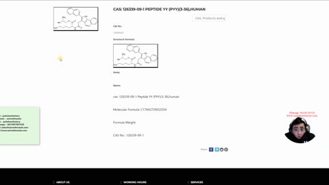 cas: 126339-09-1 Peptide YY (PYY)(3-36),human