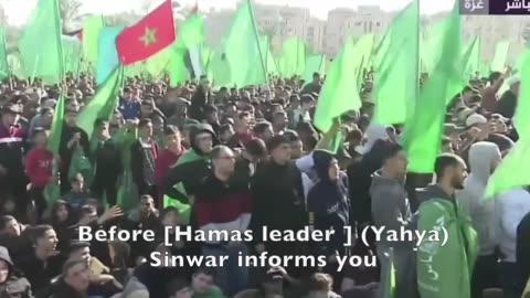 Hamas speech from before October 7: 'Burn The Jews'