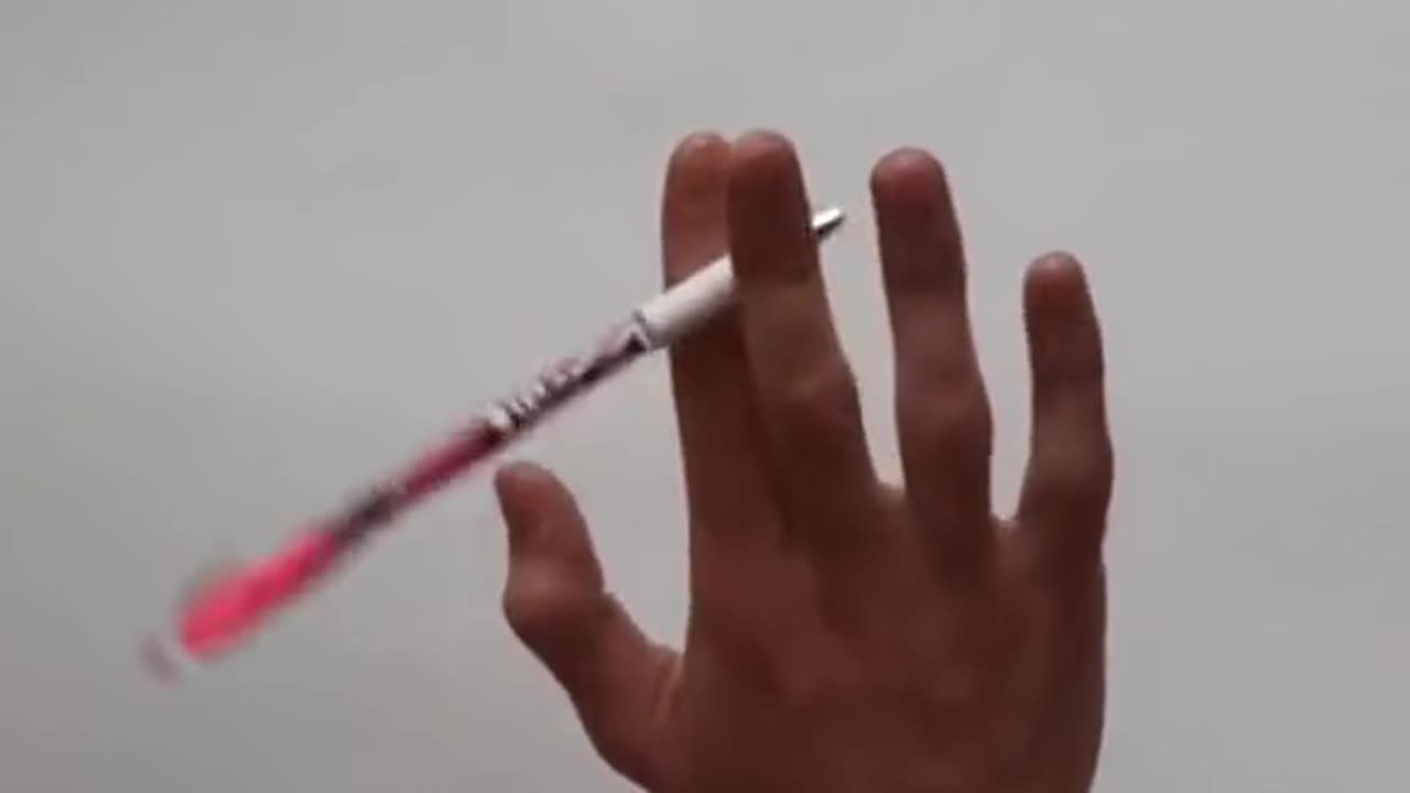 Pen rolling amazing trick