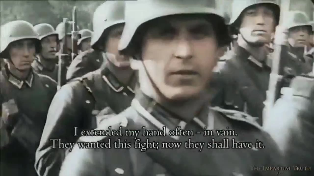 Hitler about aborted peace negotiations