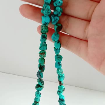 Free-shape Natural turquoise beads with Charoite Lapis lazuli turquoise pendant simple necklace