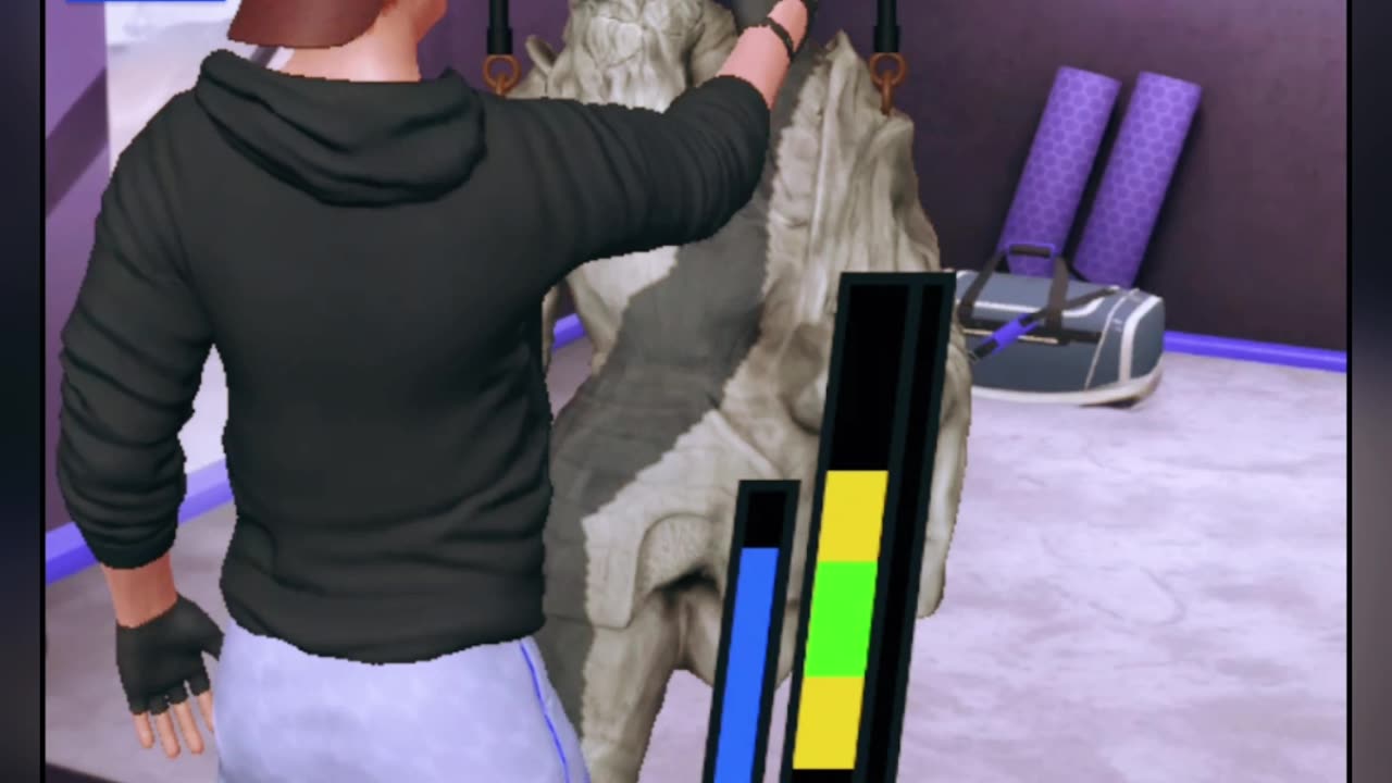 POWER SLAP - GG23 Treinando SLAP no busto de marmore - 211123 - 02