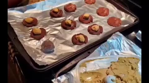 Chocolate Peanut Butter Cookies