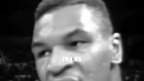 Once I'm in the ring I'm a GOD.