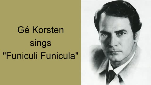 Gé Korsten - Funiculi Funicula