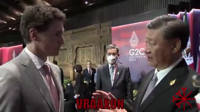 Xi Jinping Telling Trudeau FK Off At The G20!