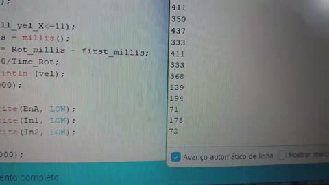 Calculating speed for GM37 502 DC motor (with wheel). Arduino, L298M.