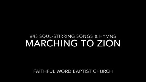 Marching to Zion - 2017 - sanderson1611 Channel Revival