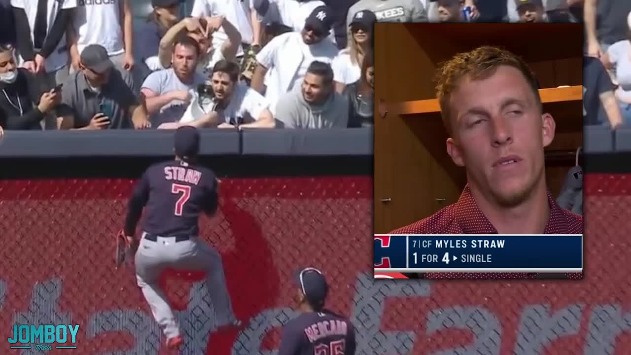 Yankee fans throw beer at other team!