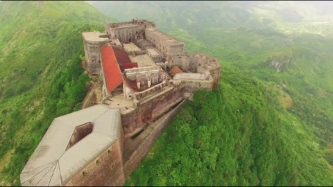 A Ruin Castle On Top Of A Mountain2019