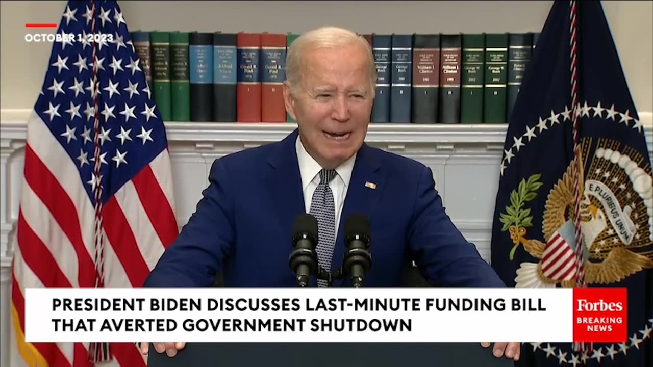 Biden- 'We Cannot Under Any Circumstance Allow American Support For Ukraine To Be Interrupted'