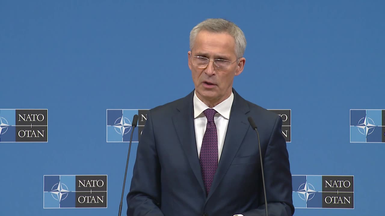 NATO Secretary General, Jens Stoltenberg Press Conference at Defence Ministers Meeting, 15 FEB 2023