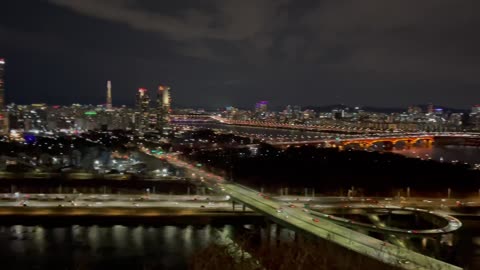 Seoul night view!!